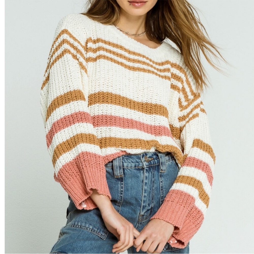 RIP CURL Road Side Womens Pullover Sweater S
